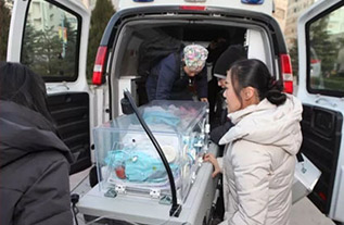 道县妇婴监护型护送